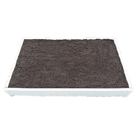 HANDY POST Handy Post HB-34TGW 3 x 4 ft. Vinyl Raised Garden Bed HB-34TGW